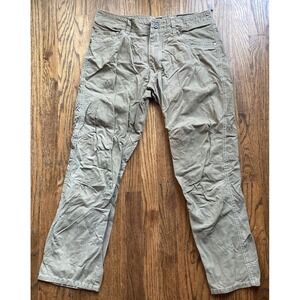 Kuhl Revolvr Pants Mens 33x30 Light Brown Gorpcore Lightweight Outdoors Hiking